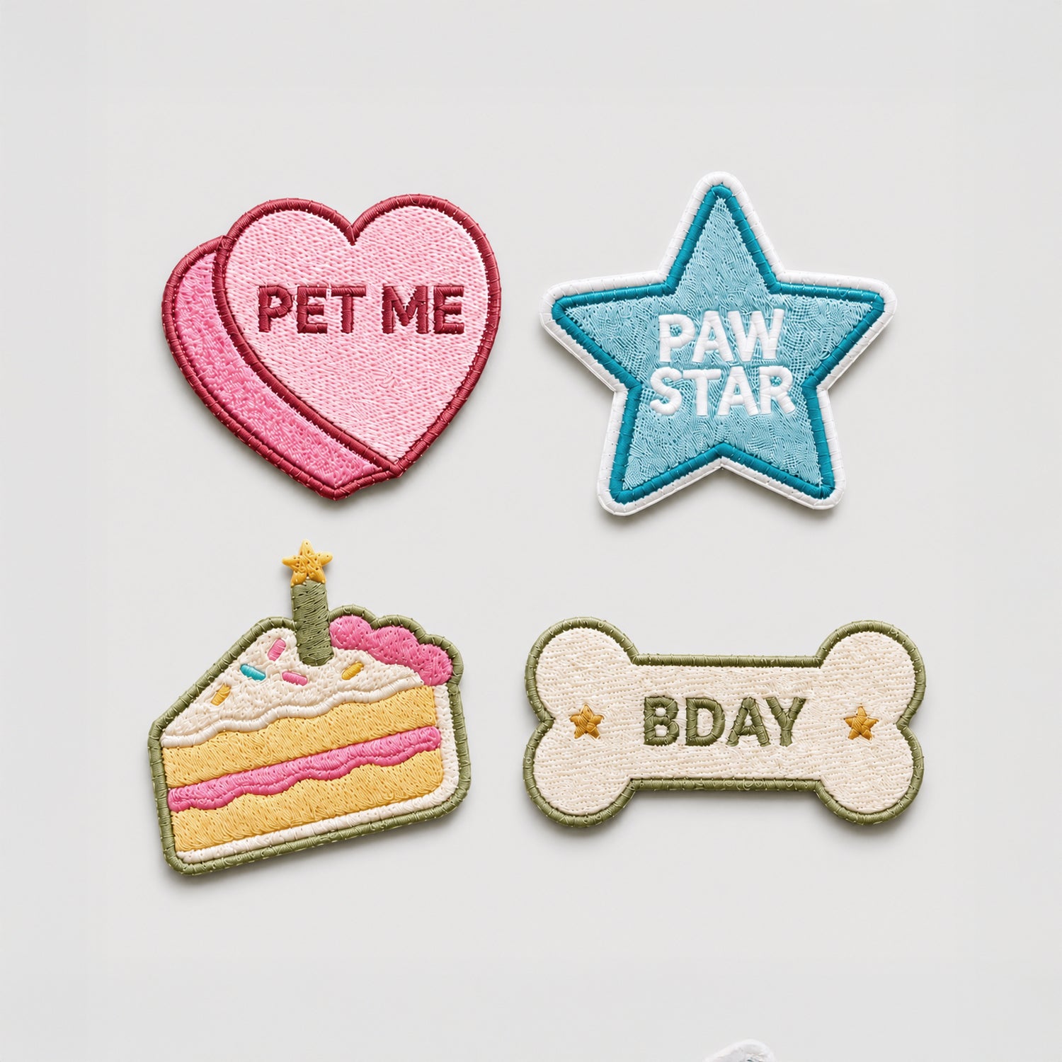 Nooee Pet Celebration Patch Set