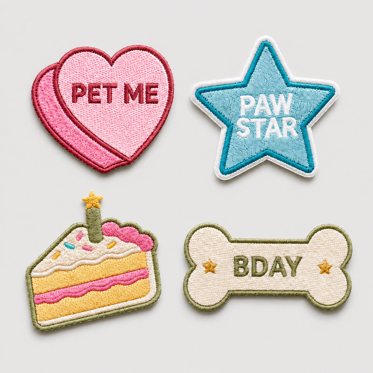 Nooee Pet Nooee Pet Celebration Patch Set