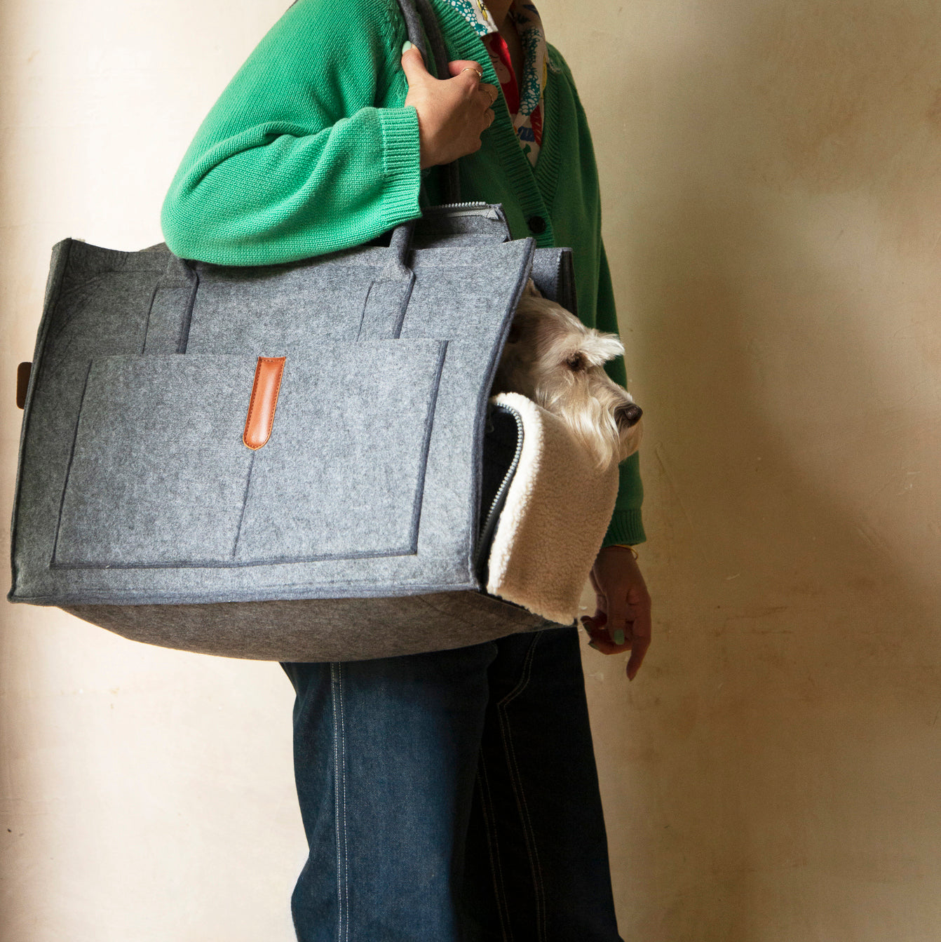 Nooee Pet Dog Carrier Stella (Gray)