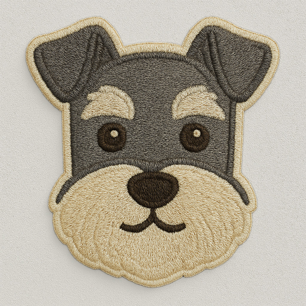 Nooee Pet Dog & Cat Face Patch – Decorative Self-Adhesive Patch (Choose Your Breed)