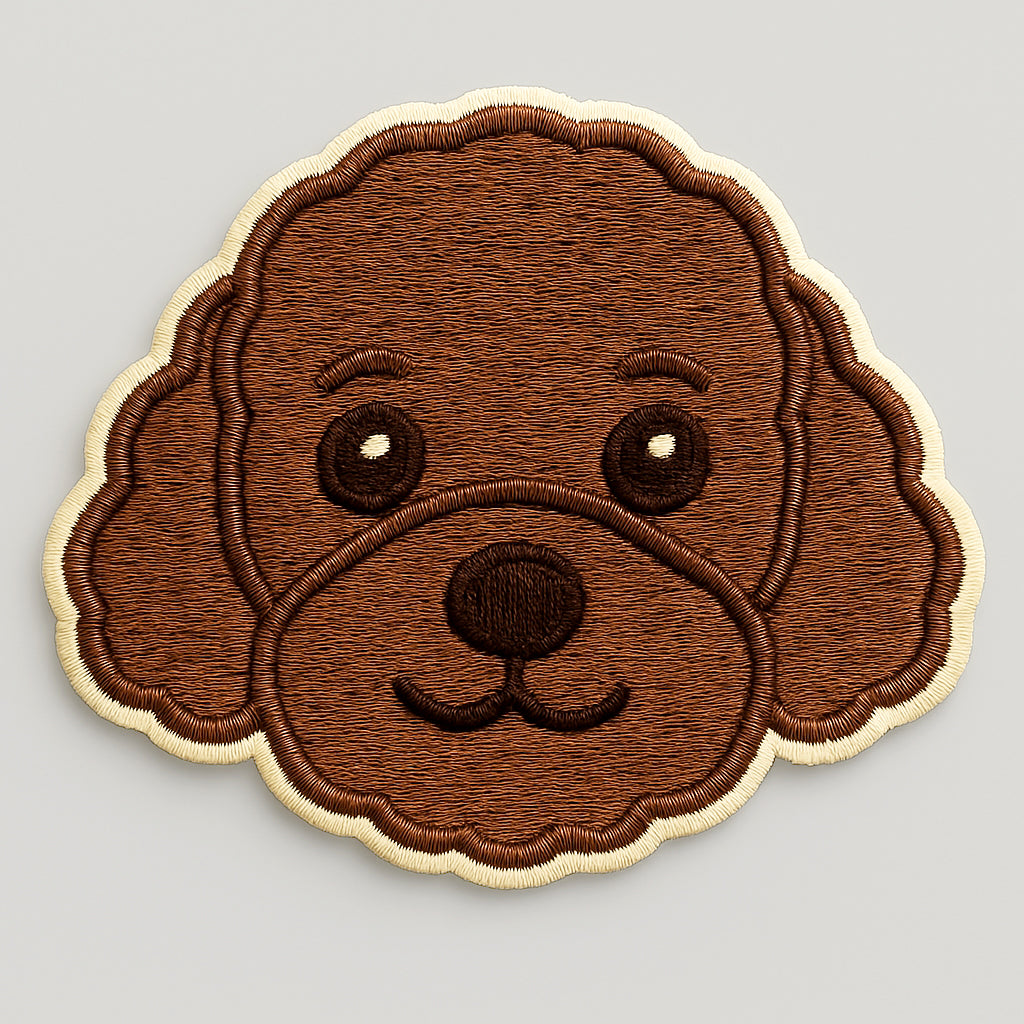 Nooee Pet Dog Breed Face Patch – Decorative Self-Adhesive Patch (Choose Your Breed)