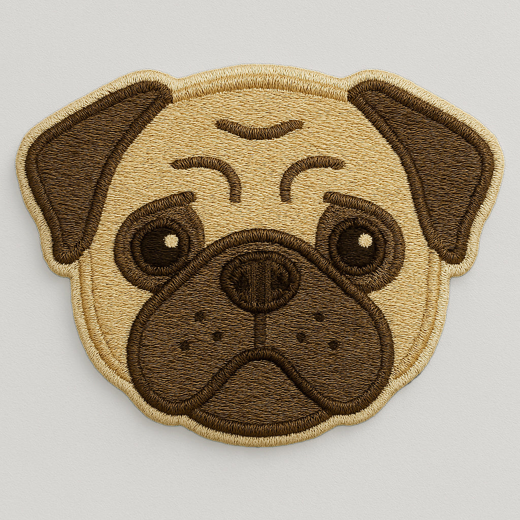 Nooee Pet Dog & Cat Face Patch – Decorative Self-Adhesive Patch (Choose Your Breed)