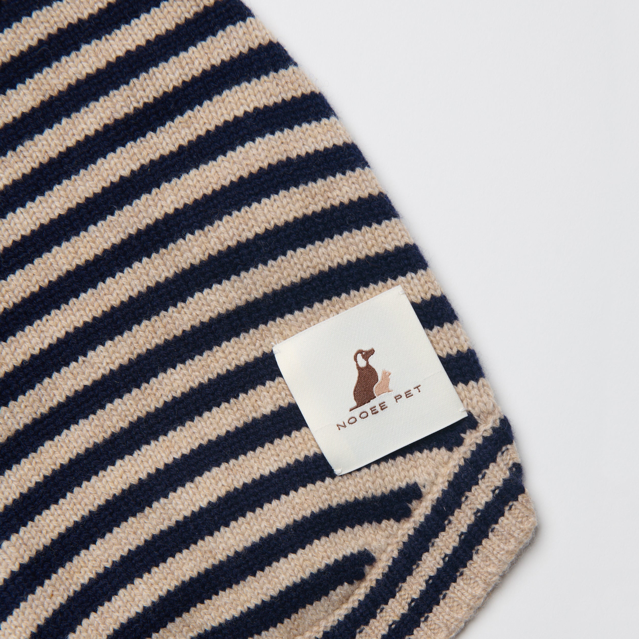Nooee Pet Polo Wool Sweater – 100% Wool Knit with Classic Collar
