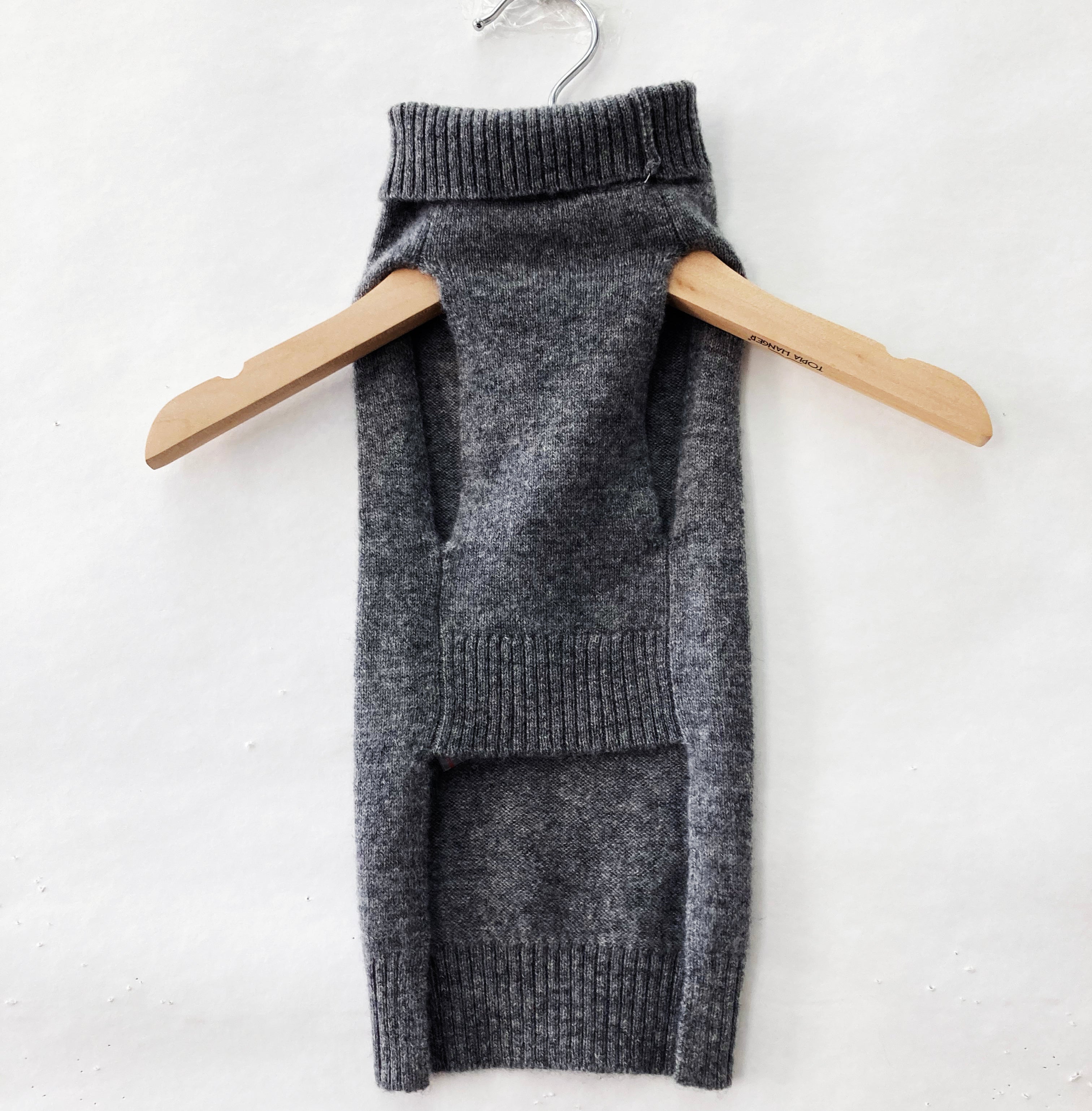 Nooee Pet Cashmere Dog Sweater – Gray