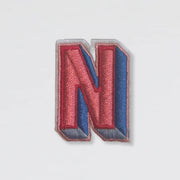 Nooee Pet Alphabet Patch – Self-Adhesive Embroidered Letter