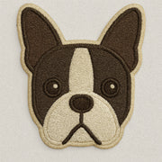 Nooee Pet Dog & Cat Face Patch – Embroidered Self-Adhesive Patch