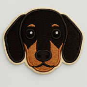 Nooee Pet Dog & Cat Face Patch – Embroidered Self-Adhesive Patch