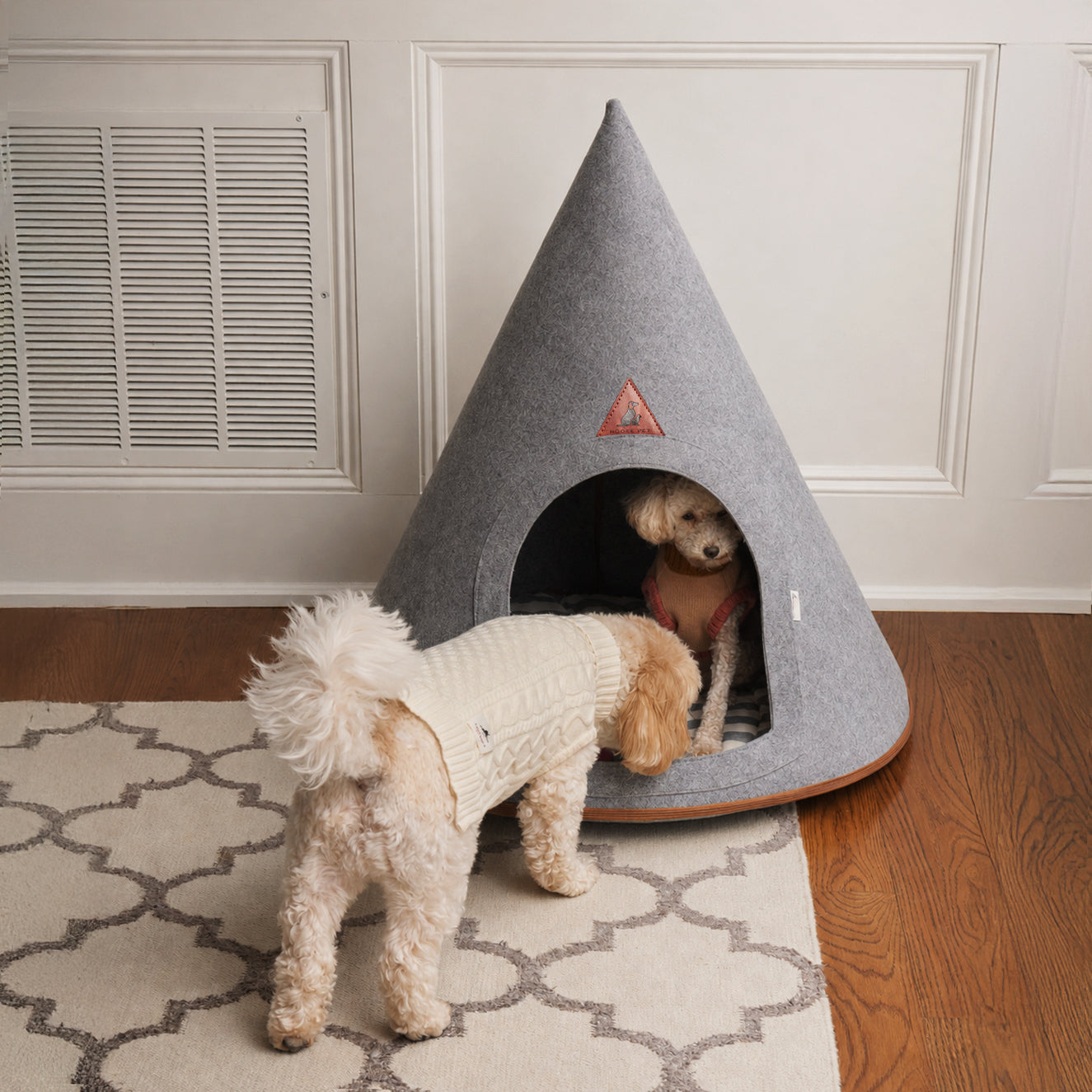 Nooee Pet Cave Harry (XXL) – Gray