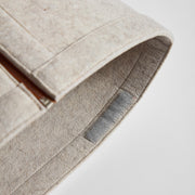 Close-up of zipper design on Nabi Nest for easy transformation
