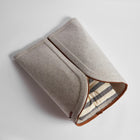 Folded Nooee Pet Nabi Nest showing compact, travel-ready shape