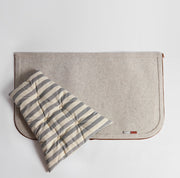 Nooee Pet Nabi Nest unzipped into a flat pet mat with cushion