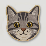 Nooee Pet Dog & Cat Face Patch – Embroidered Self-Adhesive Patch