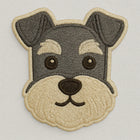 Nooee Pet Dog & Cat Face Patch – Embroidered Self-Adhesive Patch