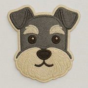 Nooee Pet Dog & Cat Face Patch – Embroidered Self-Adhesive Patch