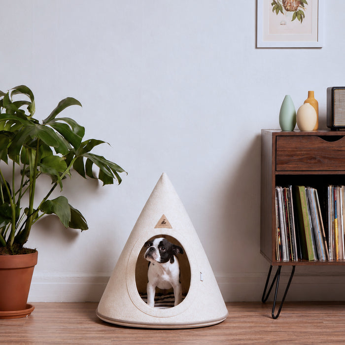 Nooee Pet Cave Toby (S)-Cream