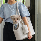Nooee Pet Ash Carrier – Felt Pet Travel Carrier