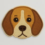 Nooee Pet Dog & Cat Face Patch – Embroidered Self-Adhesive Patch