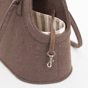 Nooee Pet Ash Carrier – Felt Pet Travel Carrier