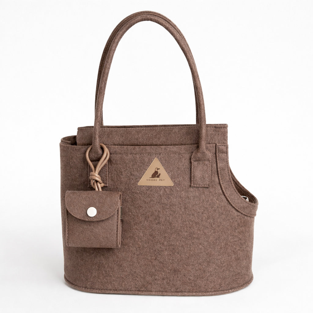 Nooee Pet Ash Felt Dog Carrier