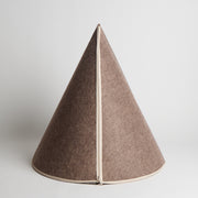 Nooee Pet Brown Felt Pet Cave