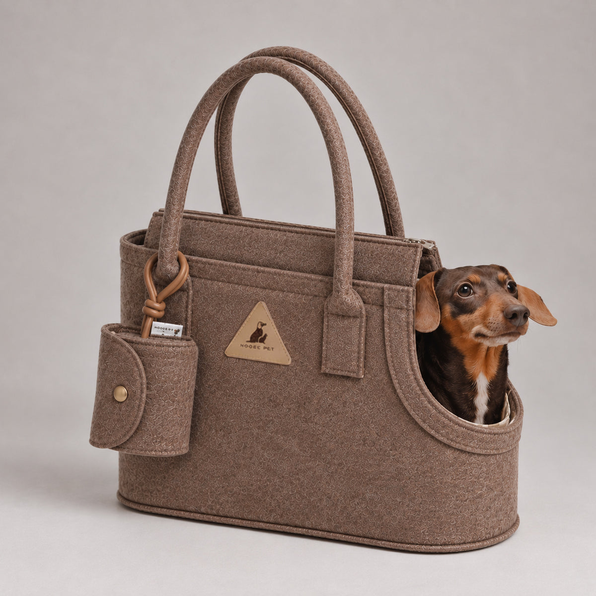 Nooee Pet Ash Carrier – Felt Pet Travel Carrier