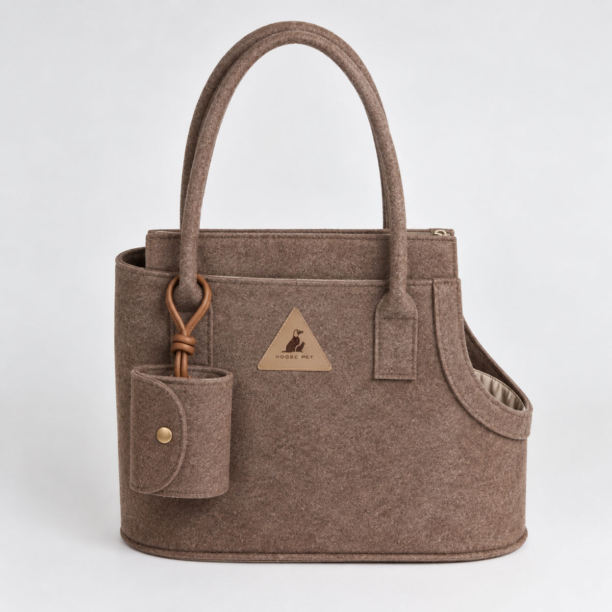 Nooee Pet Ash Carrier – Felt Pet Travel Carrier