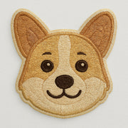 Nooee Pet Dog & Cat Face Patch – Embroidered Self-Adhesive Patch