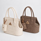 Nooee Pet Ash Carrier – Felt Pet Travel Carrier