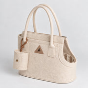 Nooee Pet Ash Carrier – Felt Pet Travel Carrier