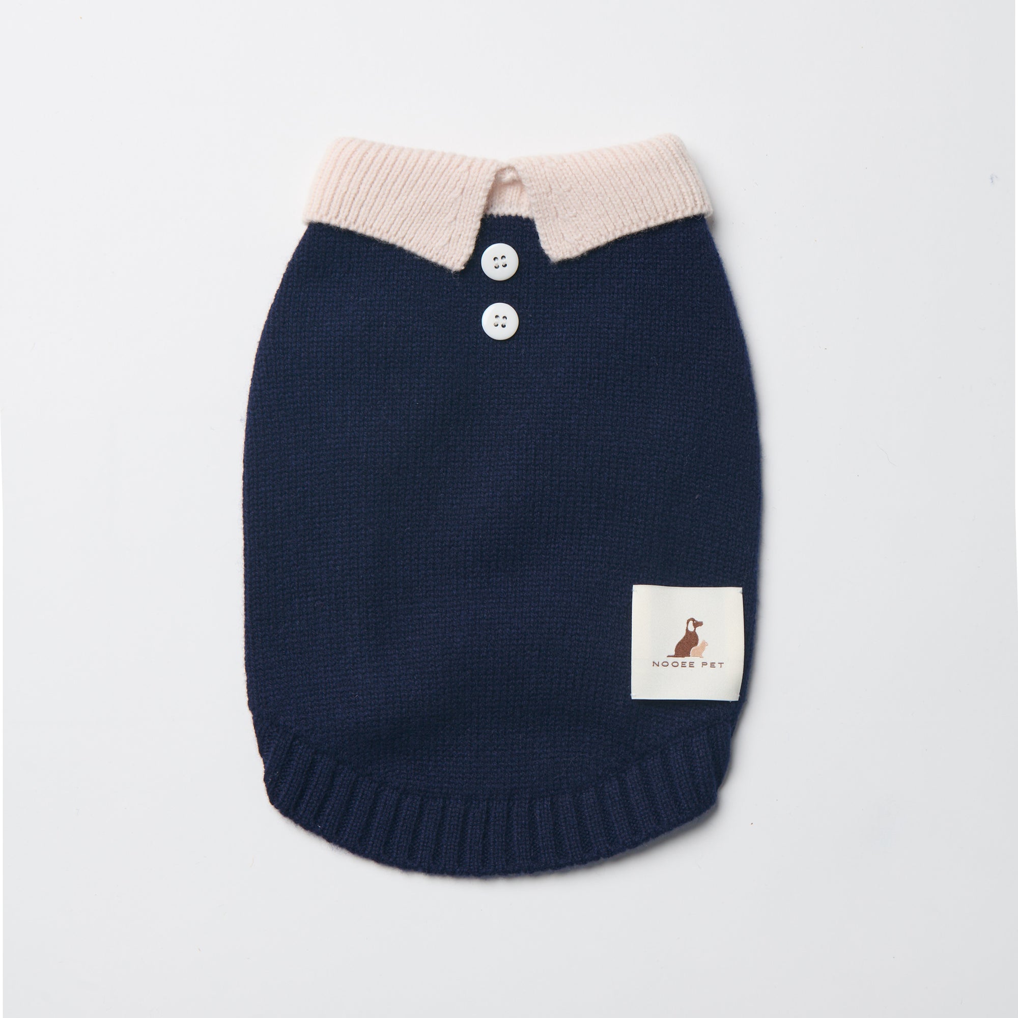 Nooee Pet Polo Wool Sweater