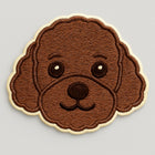 Nooee Pet Dog & Cat Face Patch – Embroidered Self-Adhesive Patch