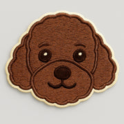 Nooee Pet Dog & Cat Face Patch – Embroidered Self-Adhesive Patch