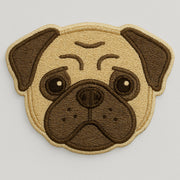 Nooee Pet Dog & Cat Face Patch – Embroidered Self-Adhesive Patch