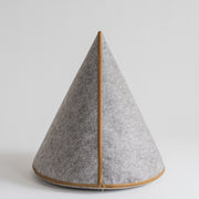 Back view of Nooee Pet Cave Bella (XS) – modern cone-shaped pet bed